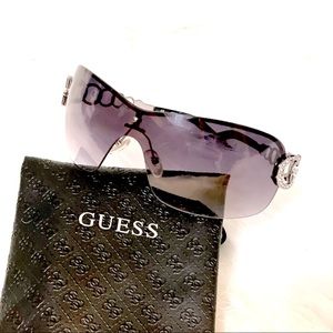 Guess Sunglasses Black Ombré tint- Bling sides